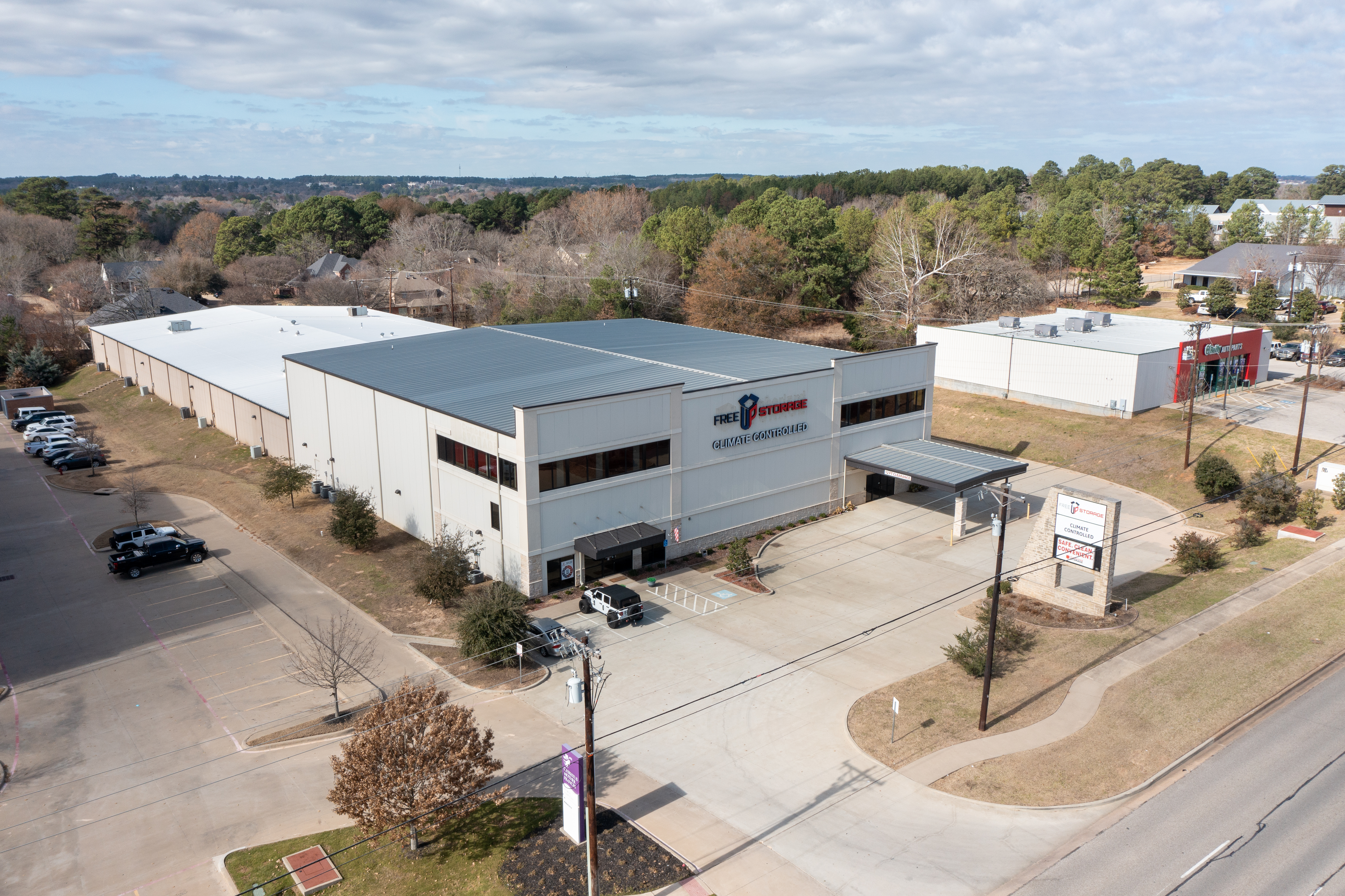 FreeUp Storage S Broadway - Drone Shot